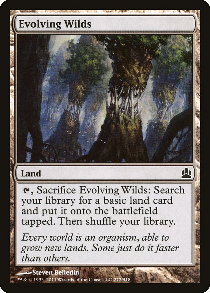 Evolving Wilds [Commander 2011] | Game Haven TX