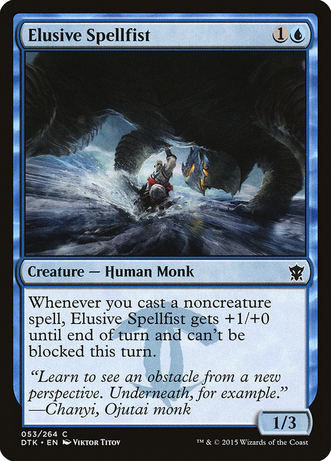 Elusive Spellfist [Dragons of Tarkir] | Game Haven TX