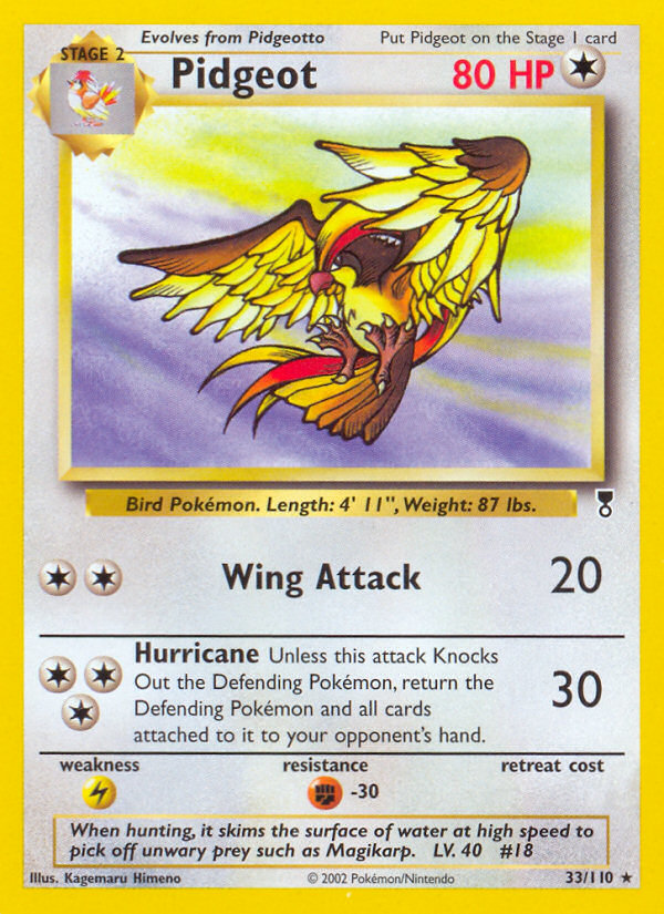 Pidgeot (33/110) [Legendary Collection] | Game Haven TX