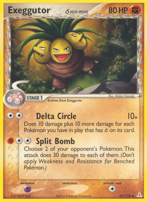 Exeggutor (41/110) (Delta Species) [EX: Holon Phantoms] | Game Haven TX