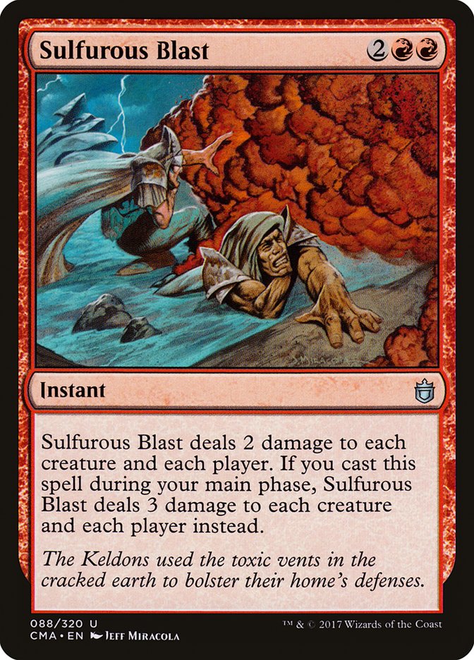 Sulfurous Blast [Commander Anthology] | Game Haven TX