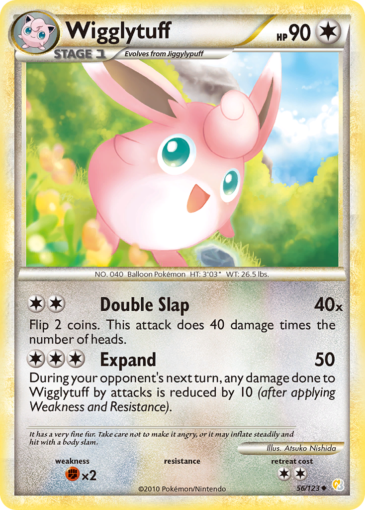 Wigglytuff (56/123) [HeartGold & SoulSilver: Base Set] | Game Haven TX