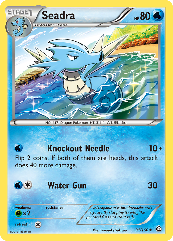 Seadra (31/160) [XY: Primal Clash] | Game Haven TX