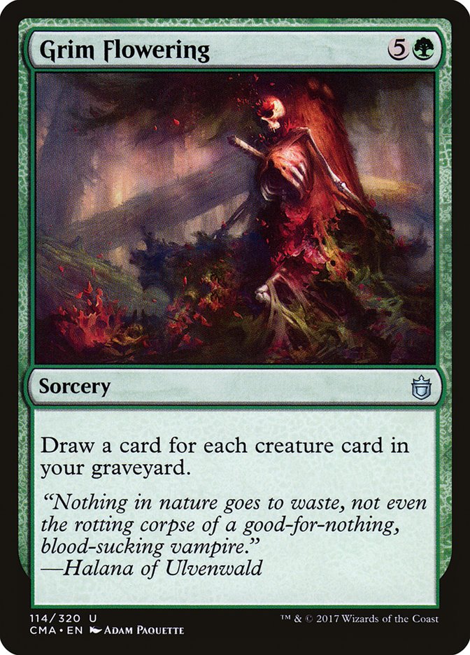Grim Flowering [Commander Anthology] | Game Haven TX
