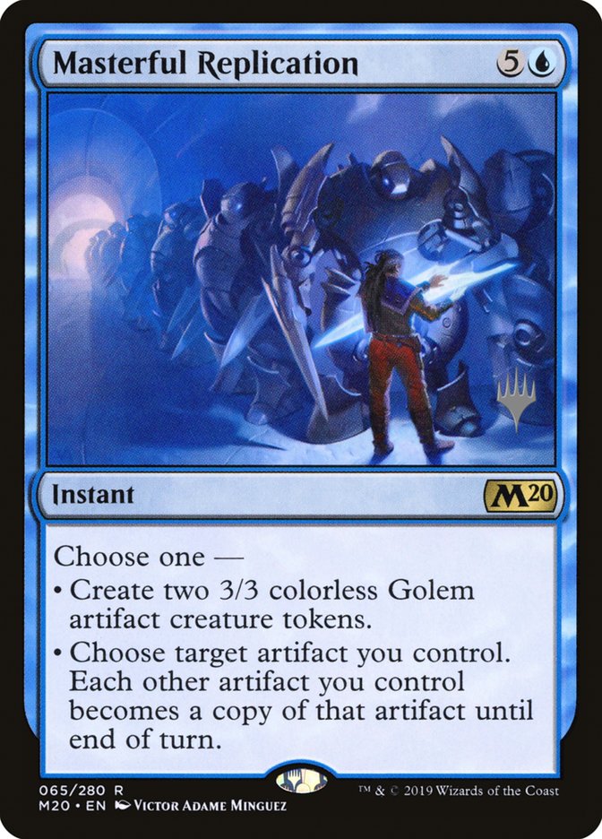 Masterful Replication [Core Set 2020 Promos] | Game Haven TX