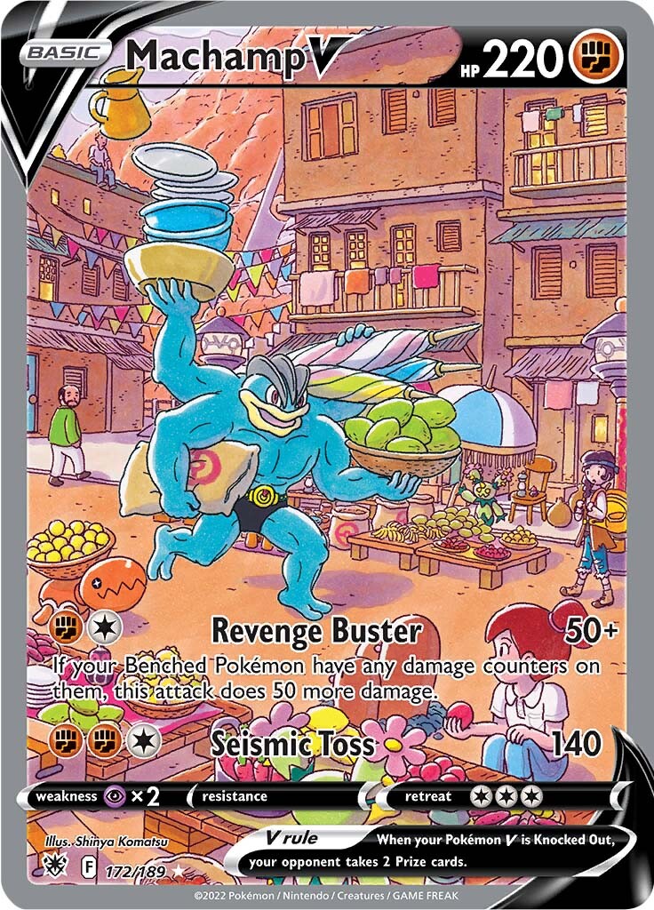 Machamp V (172/189) [Sword & Shield: Astral Radiance] | Game Haven TX
