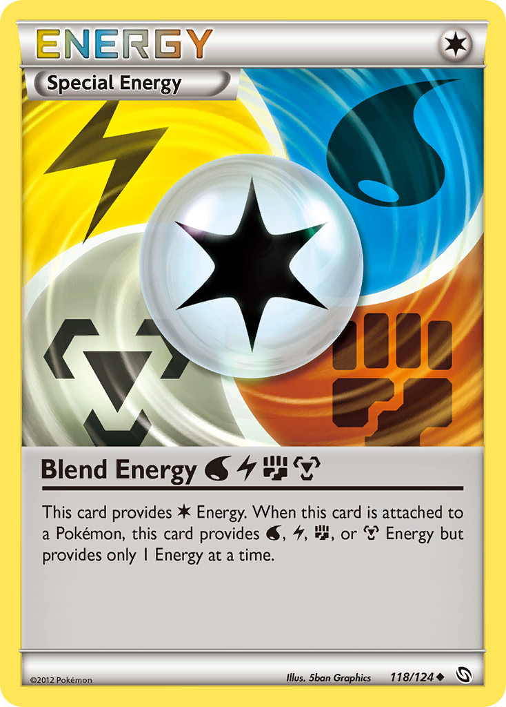 Blend Energy WaterLightningFightingMetal (118/124) [Black & White: Dragons Exalted] | Game Haven TX
