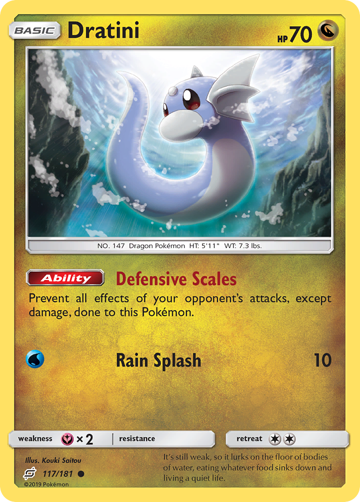 Dratini (117/181) [Sun & Moon: Team Up] | Game Haven TX