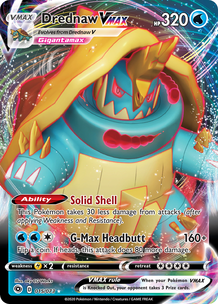 Drednaw VMAX (015/073) [Sword & Shield: Champion's Path] | Game Haven TX