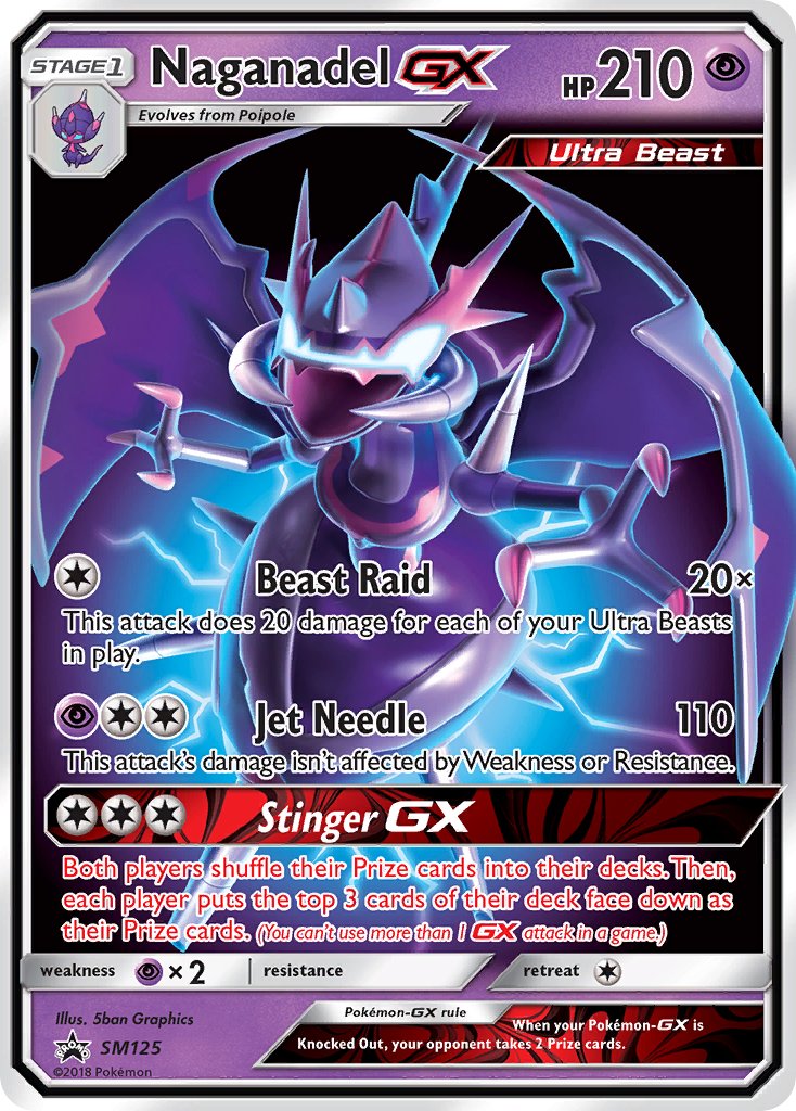 Naganadel GX (SM125) [Sun & Moon: Black Star Promos] | Game Haven TX