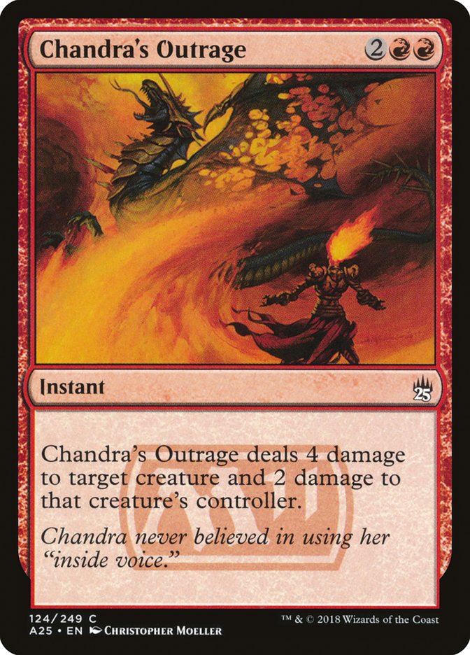 Chandra's Outrage [Masters 25] | Game Haven TX