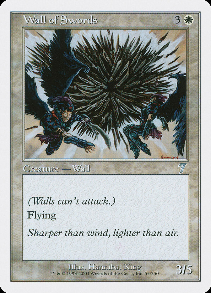 Wall of Swords [Seventh Edition] | Game Haven TX