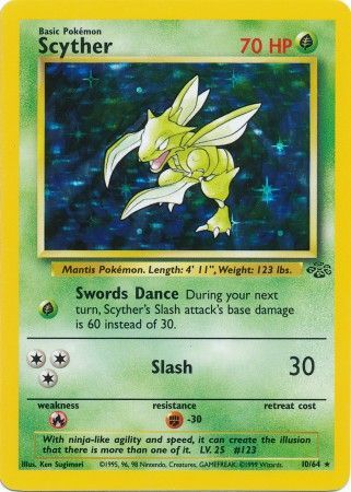 Scyther (10/64) [Jungle Unlimited] | Game Haven TX