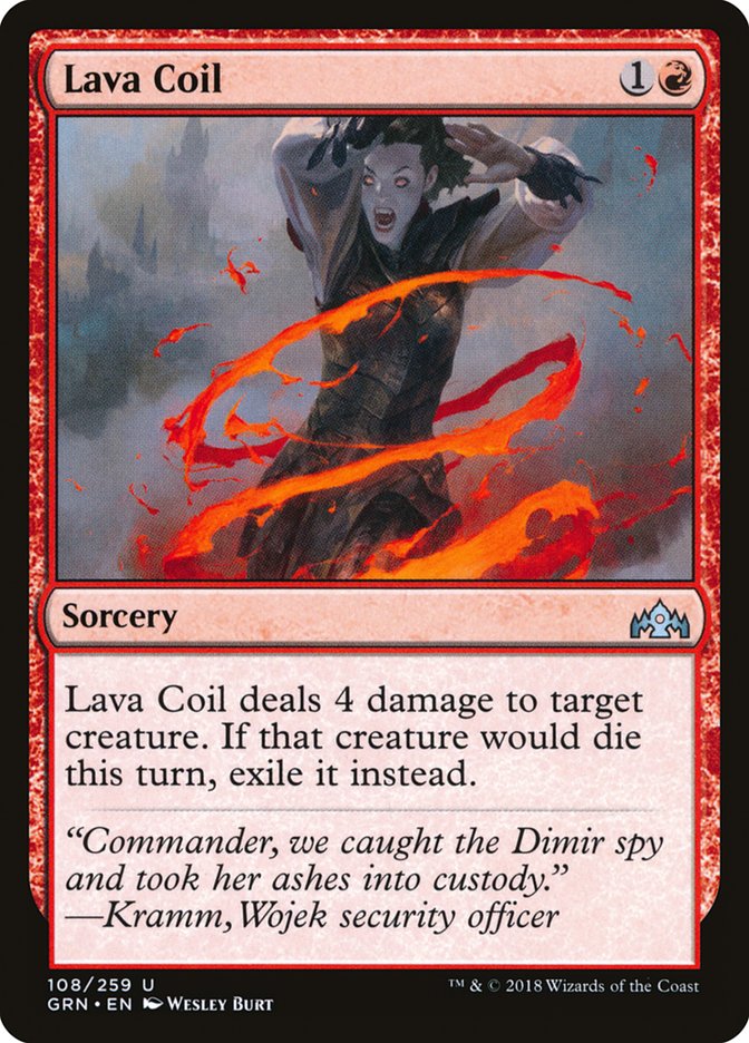 Lava Coil [Guilds of Ravnica] | Game Haven TX
