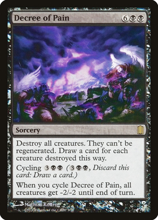 Decree of Pain [Commander's Arsenal] | Game Haven TX