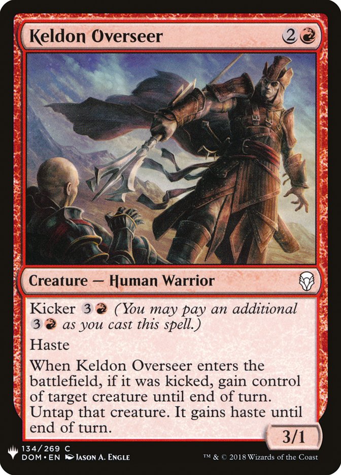 Keldon Overseer [Mystery Booster] | Game Haven TX