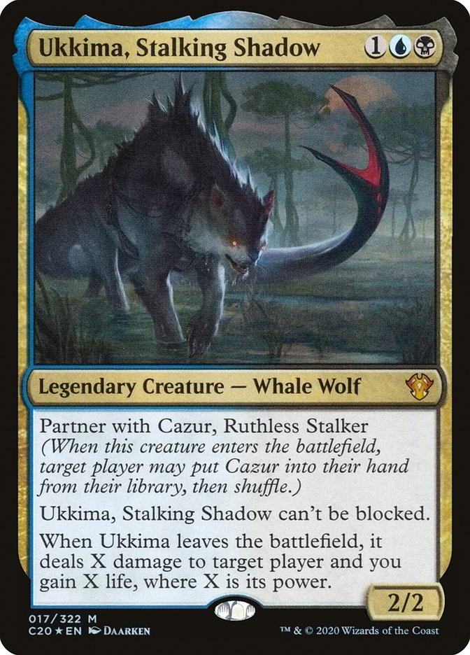 Ukkima, Stalking Shadow [Commander 2020] | Game Haven TX