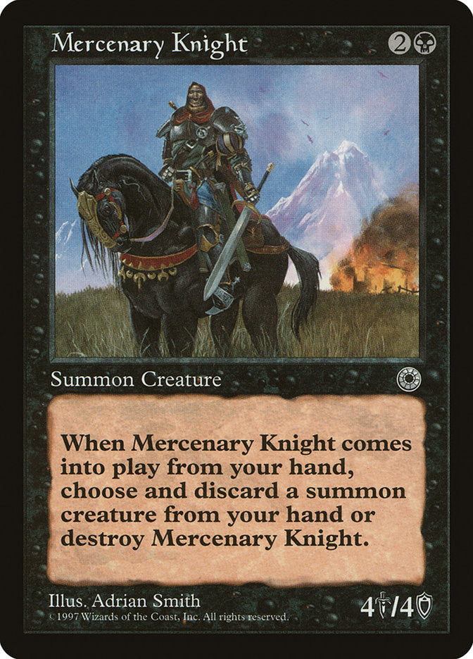 Mercenary Knight [Portal] | Game Haven TX