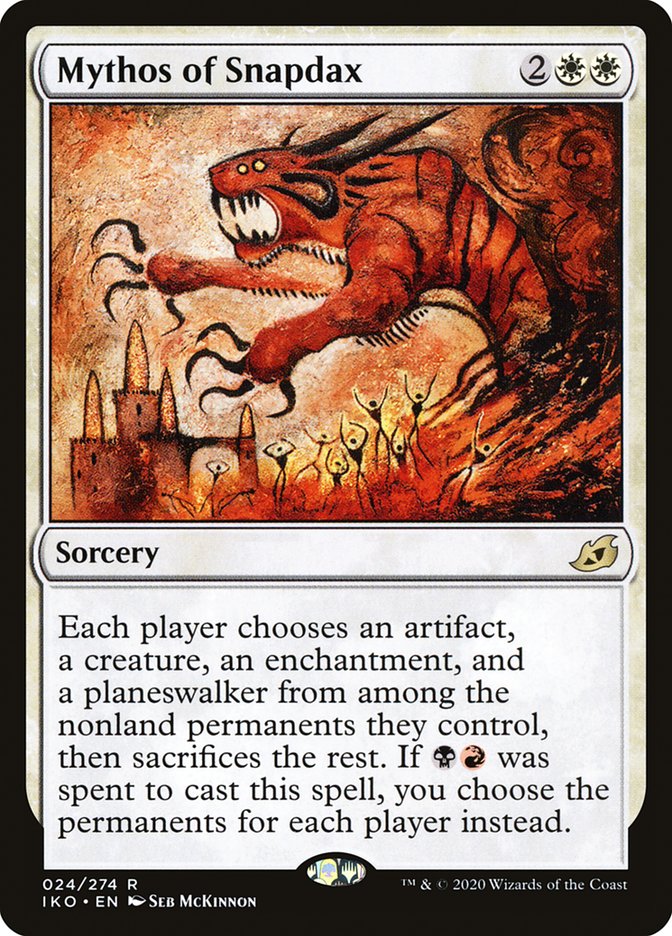 Mythos of Snapdax [Ikoria: Lair of Behemoths] | Game Haven TX