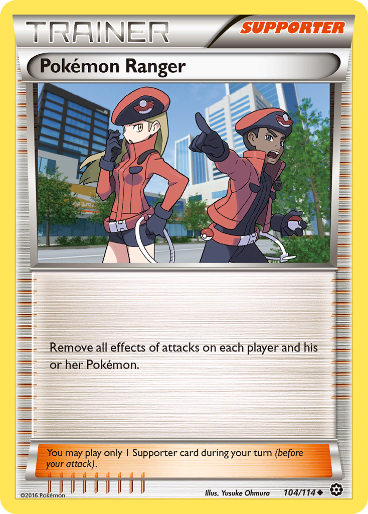 Pokemon Ranger (104/114) [XY: Steam Siege] | Game Haven TX