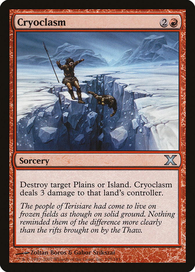 Cryoclasm [Tenth Edition] | Game Haven TX