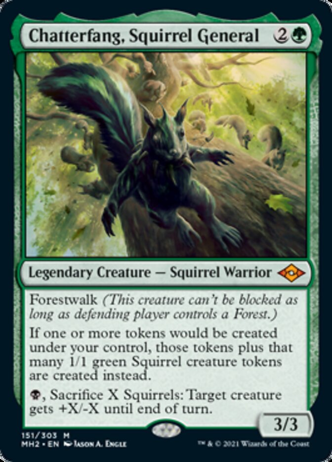 Chatterfang, Squirrel General [Modern Horizons 2] | Game Haven TX