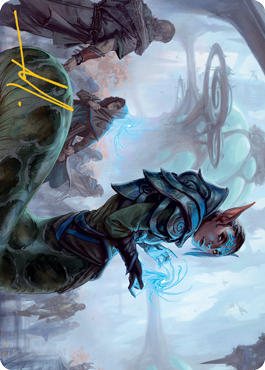 Lonis, Cryptozoologist Art Card (Gold-Stamped Signature) [Modern Horizons 2 Art Series] | Game Haven TX