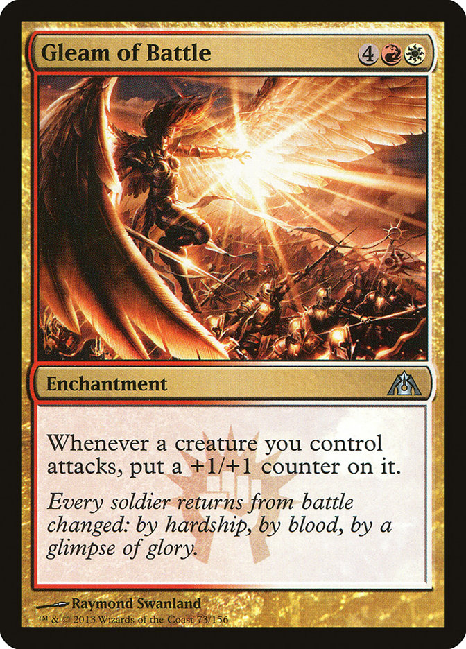 Gleam of Battle [Dragon's Maze] | Game Haven TX