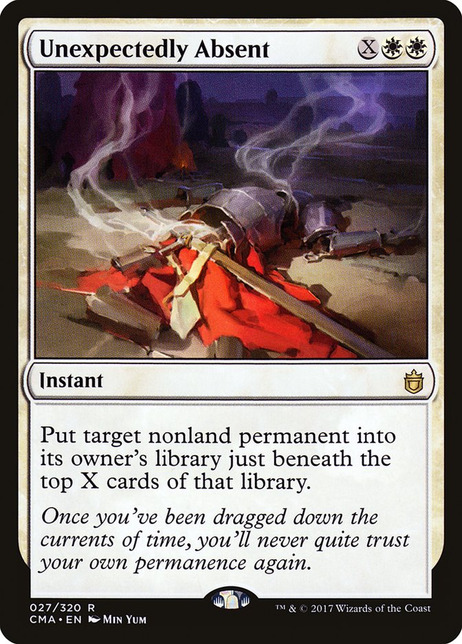 Unexpectedly Absent [Commander Anthology] | Game Haven TX