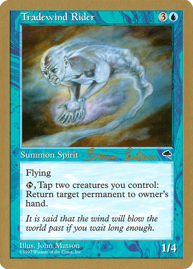 Tradewind Rider (Brian Selden) [World Championship Decks 1998] | Game Haven TX