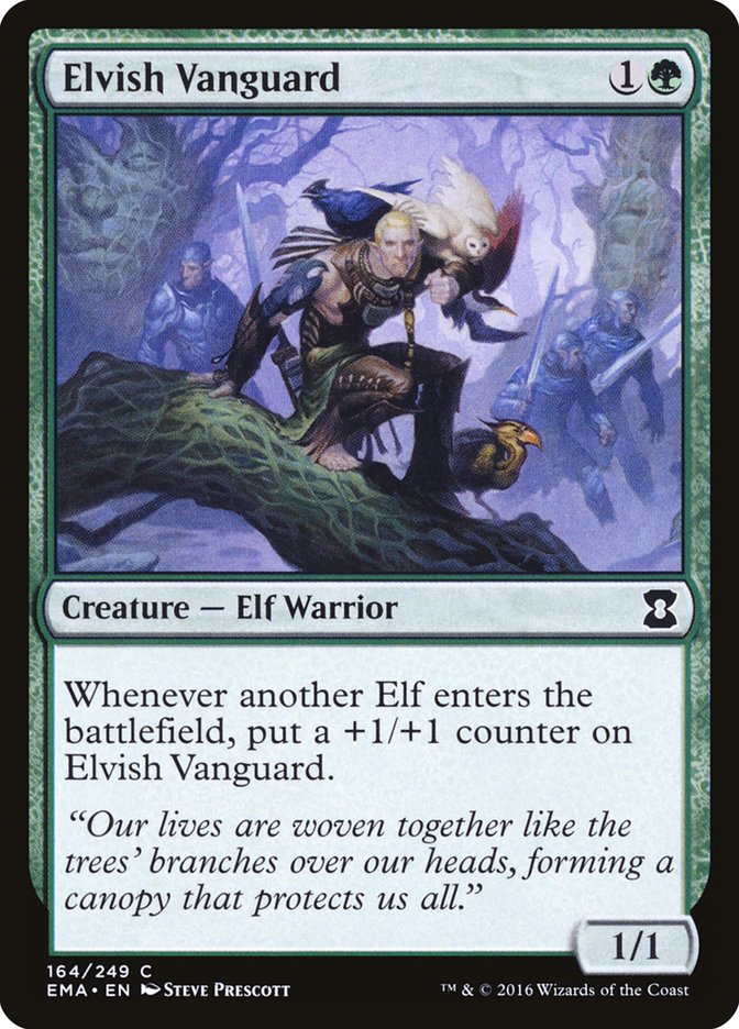 Elvish Vanguard [Eternal Masters] | Game Haven TX