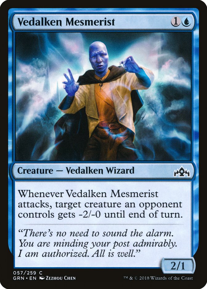 Vedalken Mesmerist [Guilds of Ravnica] | Game Haven TX