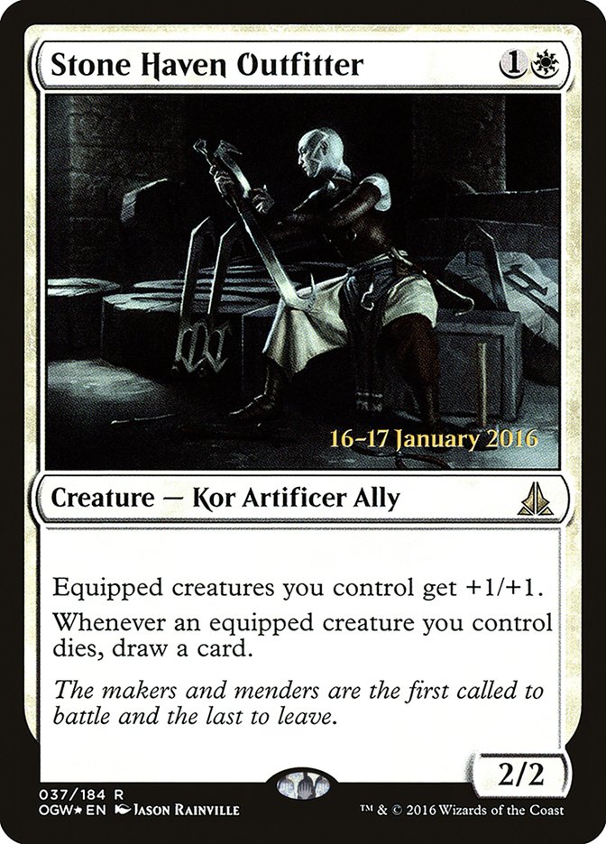 Stone Haven Outfitter [Oath of the Gatewatch Promos] | Game Haven TX