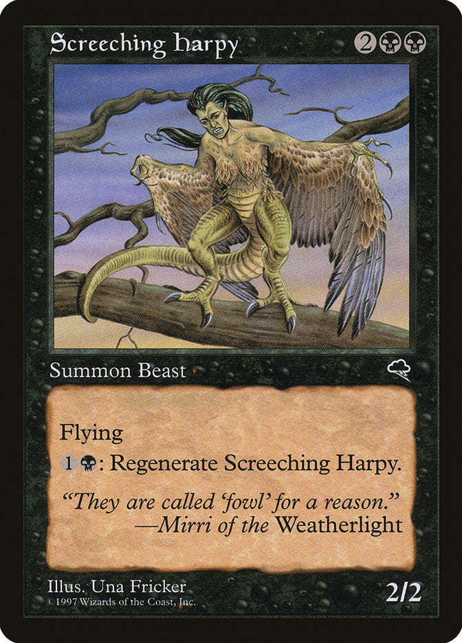 Screeching Harpy [Tempest] | Game Haven TX