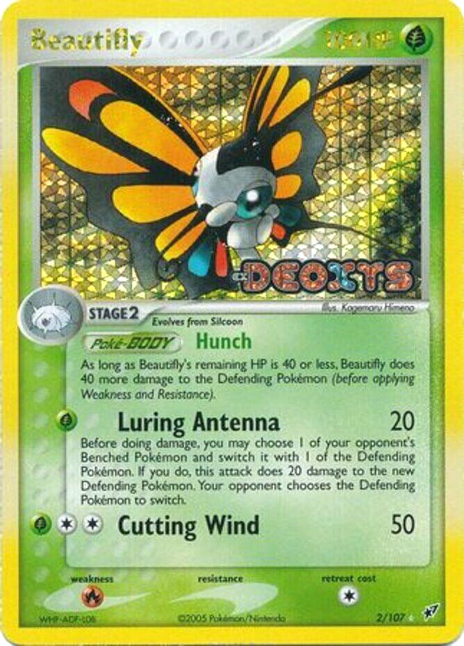 Beautifly (2/107) (Stamped) [EX: Deoxys] | Game Haven TX