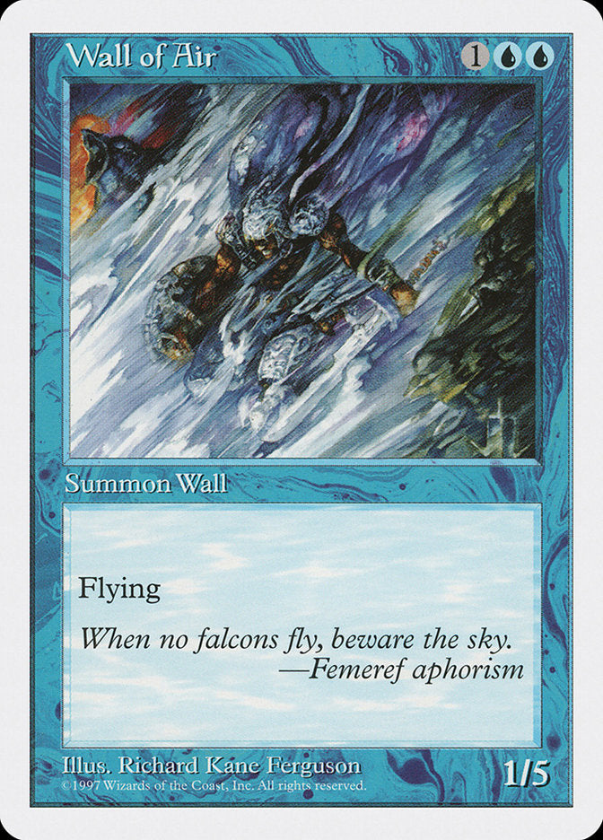 Wall of Air [Fifth Edition] | Game Haven TX