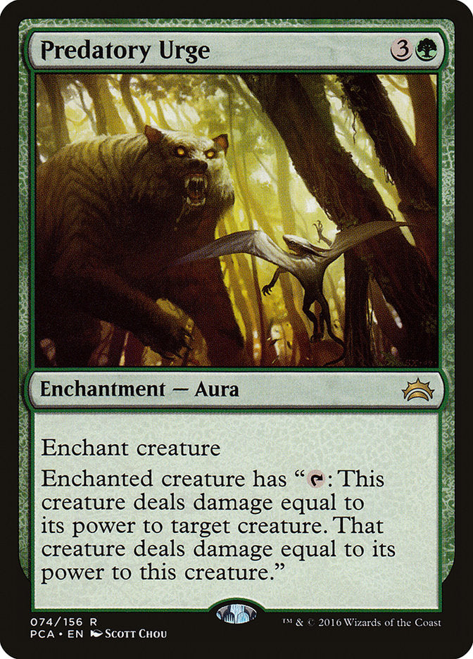 Predatory Urge [Planechase Anthology] | Game Haven TX
