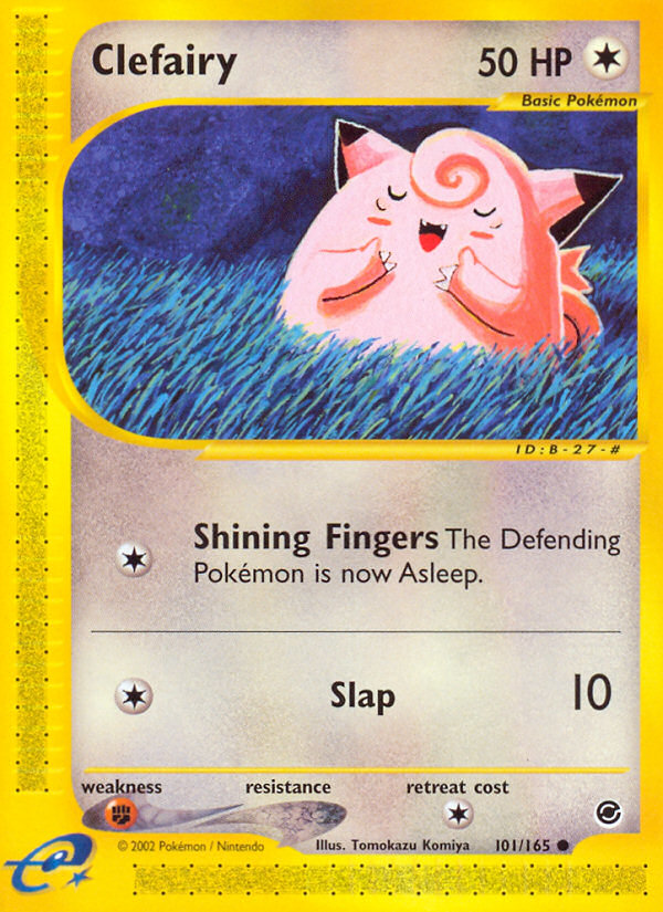 Clefairy (101/165) [Expedition: Base Set] | Game Haven TX
