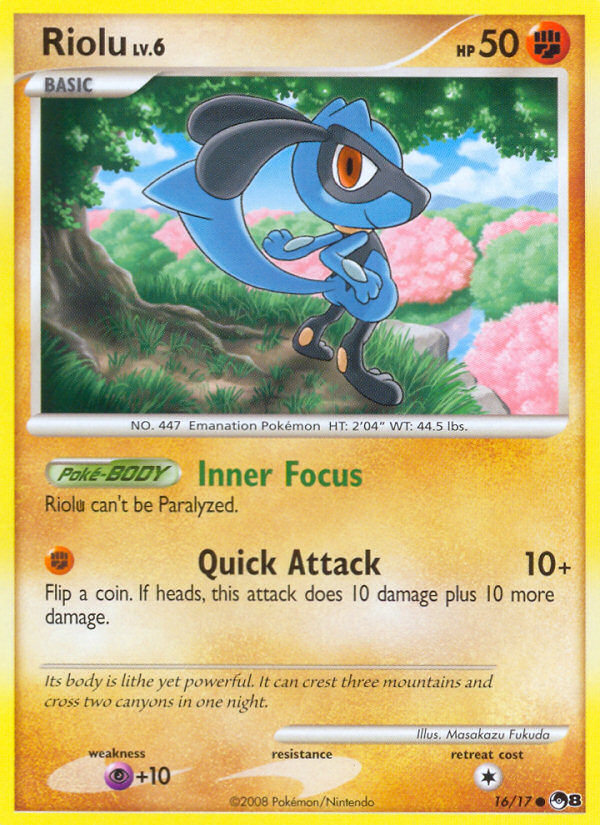 Riolu (16/17) [POP Series 8] | Game Haven TX