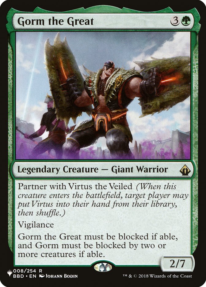 Gorm the Great [The List] | Game Haven TX