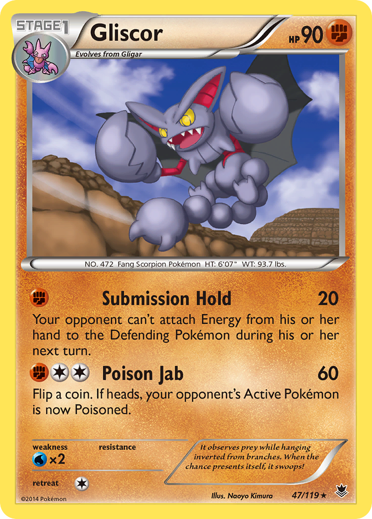 Gliscor (47/119) [XY: Phantom Forces] | Game Haven TX