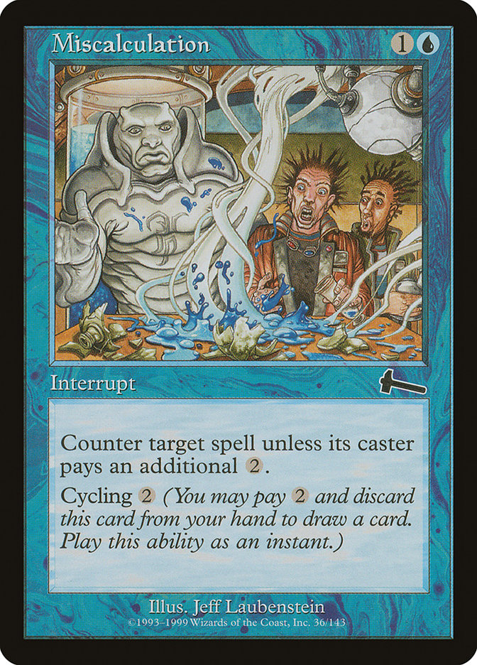 Miscalculation [Urza's Legacy] | Game Haven TX
