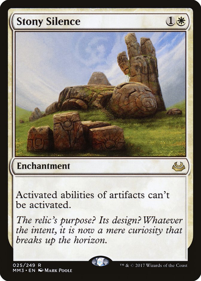 Stony Silence [Modern Masters 2017] | Game Haven TX