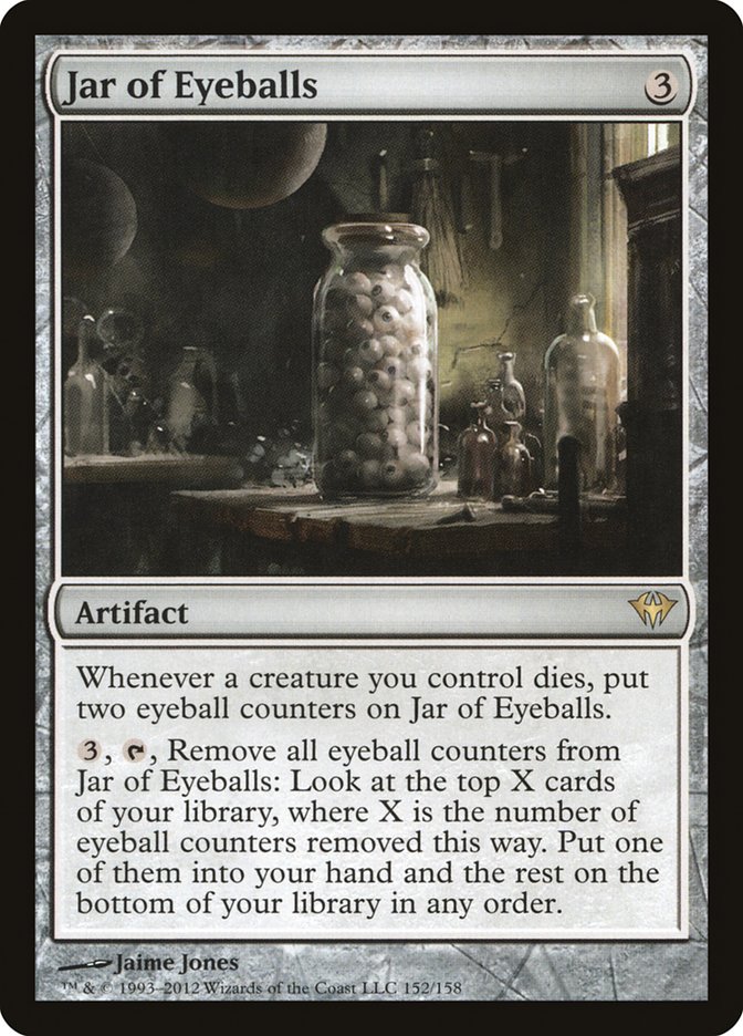Jar of Eyeballs [Dark Ascension] | Game Haven TX