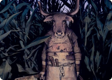 Fleshtaker Art Card [Innistrad: Midnight Hunt Art Series] | Game Haven TX