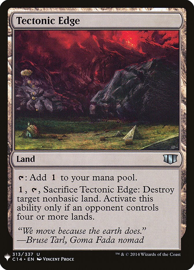 Tectonic Edge [Mystery Booster] | Game Haven TX