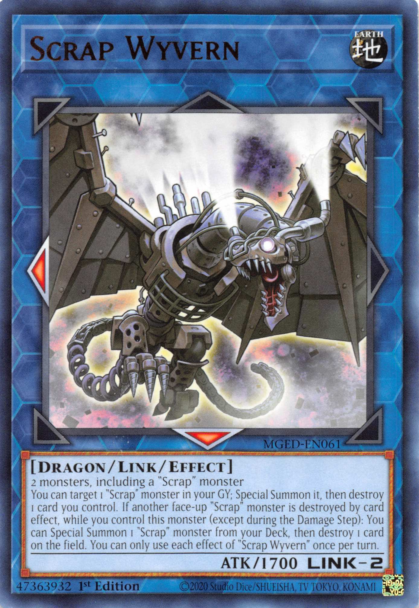 Scrap Wyvern [MGED-EN061] Rare | Game Haven TX