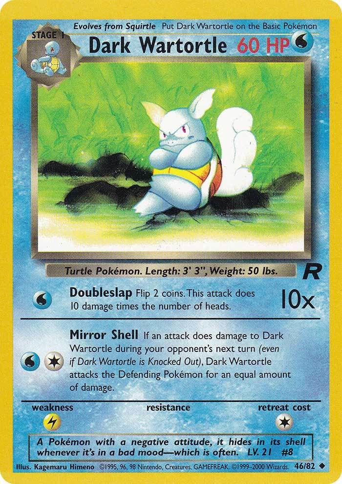 Dark Wartortle (46/82) [Team Rocket Unlimited] | Game Haven TX