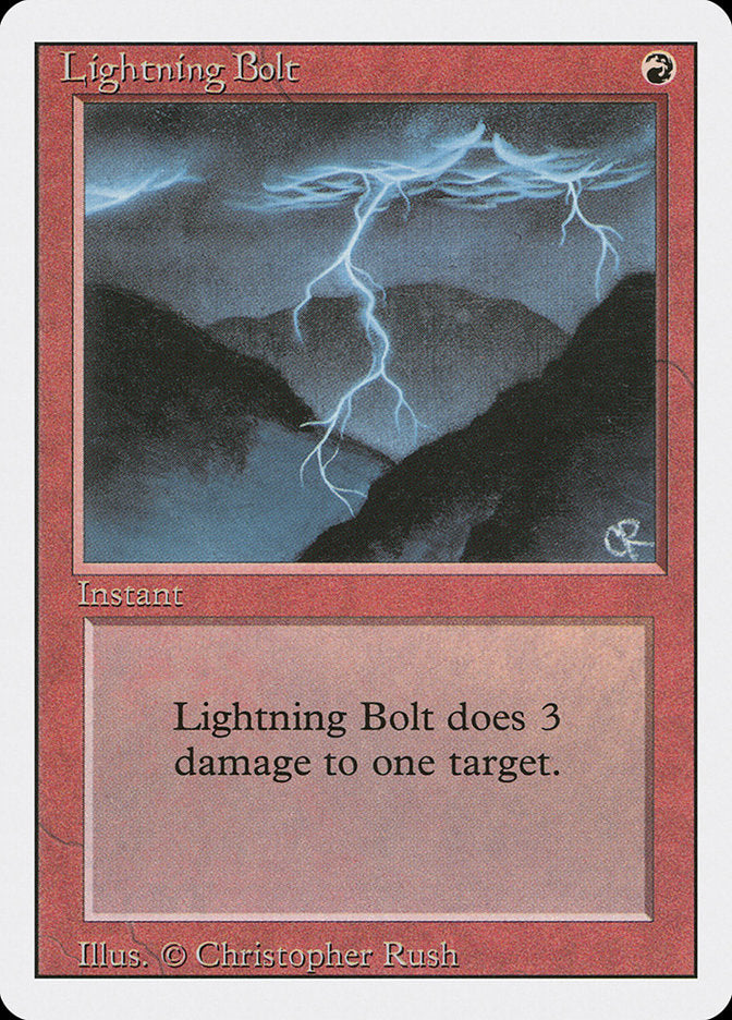 Lightning Bolt [Revised Edition] | Game Haven TX