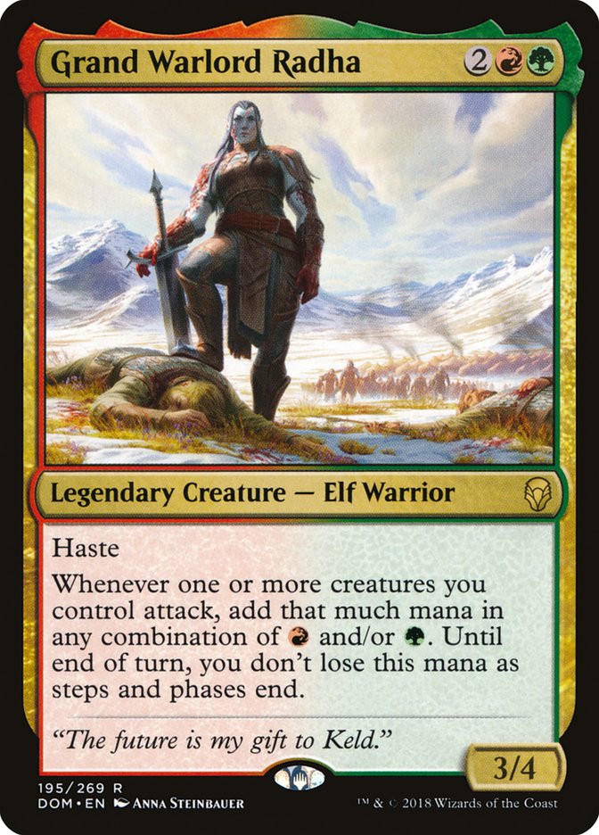 Grand Warlord Radha [Dominaria] | Game Haven TX